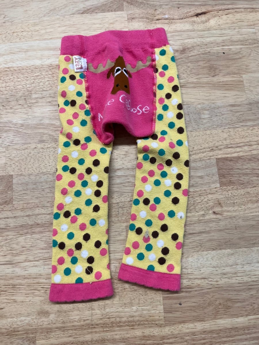 Lazy One Moose Caboose Footless Tights – Size 18–24M - Nest and Sprout - Consignment