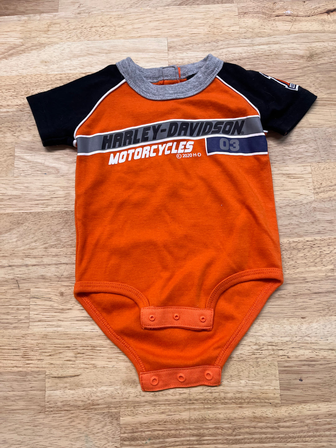 Harley Davidson Bodysuit – Size 0–3M