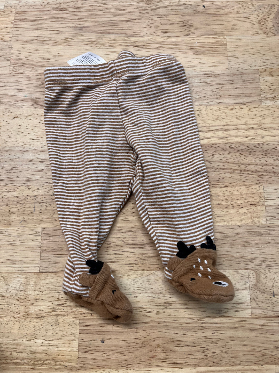 Carter’s Moose Stripe leggings – NB