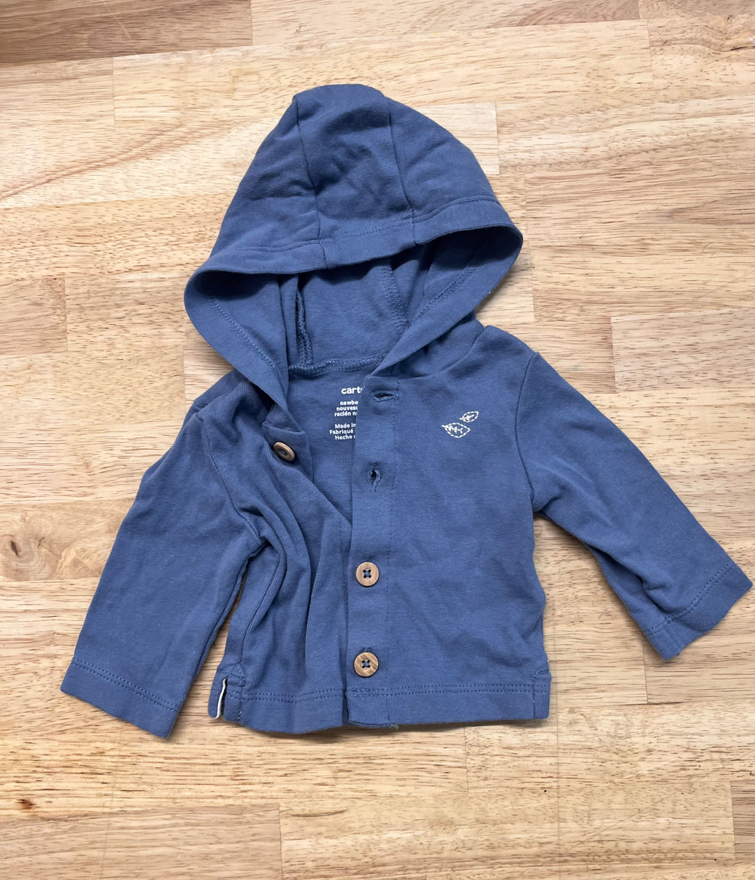 Carter’s Hooded Cardigan – NB