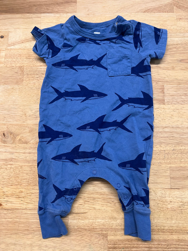 Tea Collection Romper – Size 0–3M