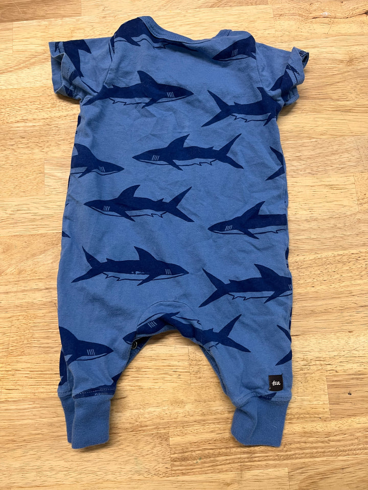 Tea Collection Romper – Size 0–3M