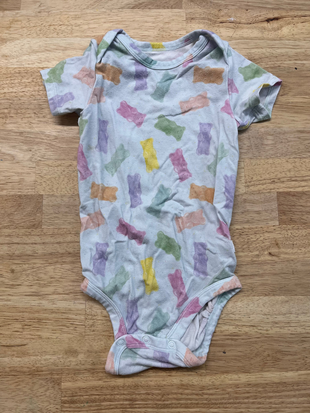 LouLou Lollipop Gummy Bear Bodysuit – Size 6–12M FAIR CONDITION