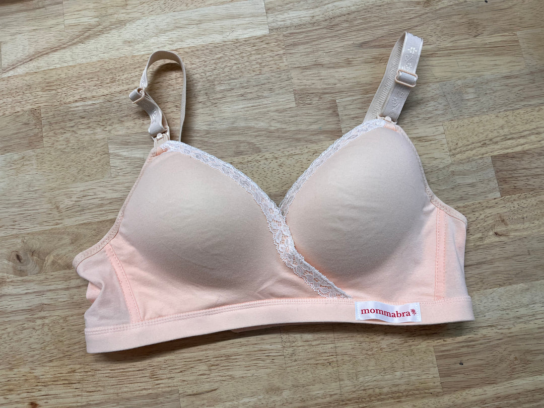 Momma Nursing Bra – Size 40 (Peach)