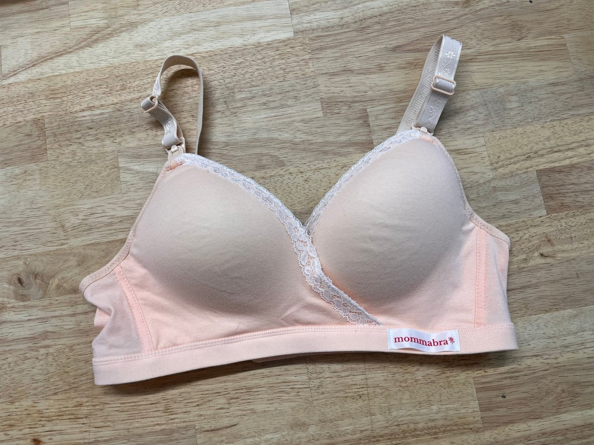 Momma Nursing Bra – Size 40 (Peach) - Nest and Sprout - Consignment