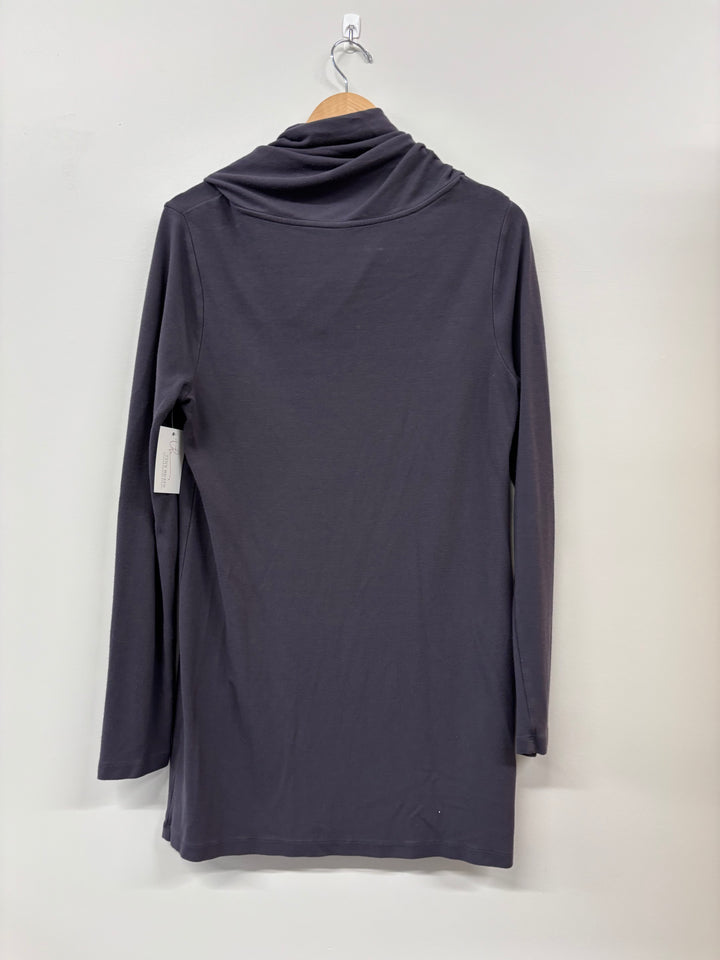 Thyme Maternity Tunic (Size XL, Grey with Cowl Neck)