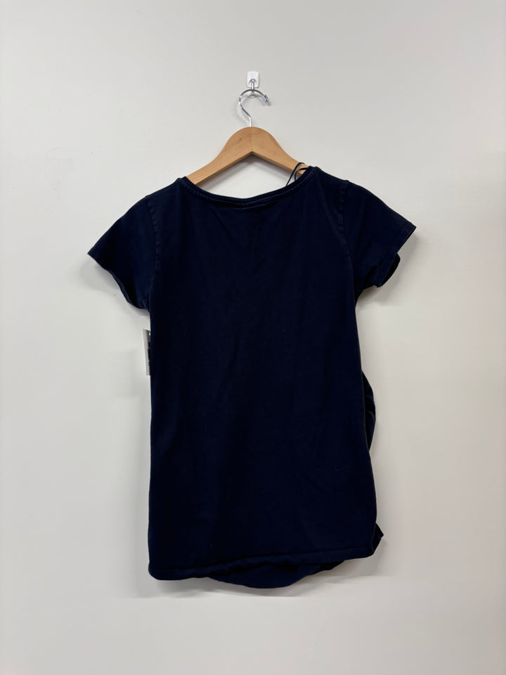 Yessica Maternity Top (Size Small, Navy Blue)