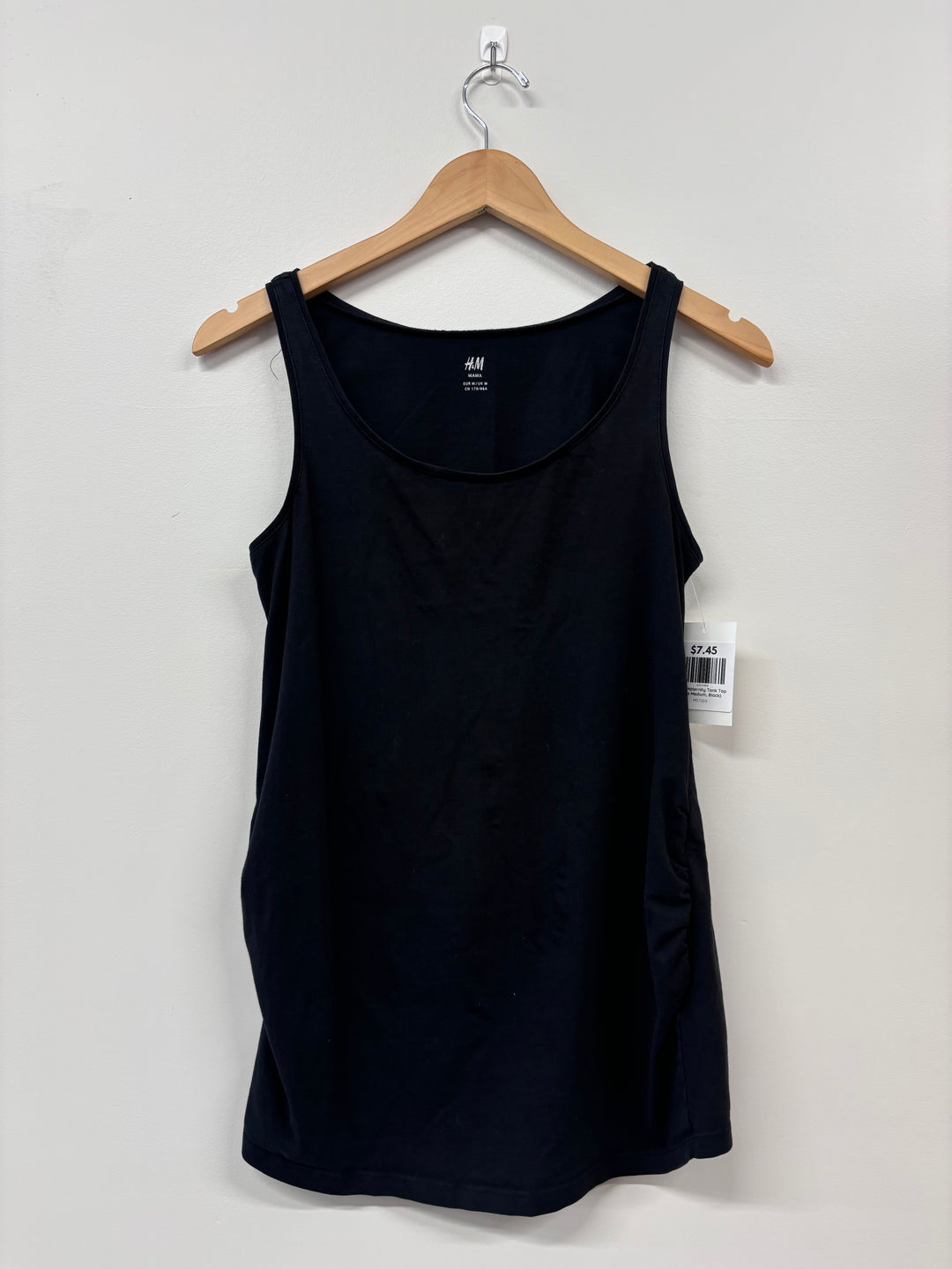 H&M Maternity Tank Top (Size Medium, Black)