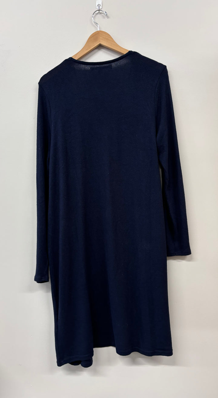 Only Our Style Cardigan (Size Large, Navy Duster)