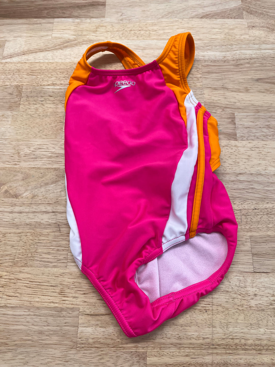 Speedo One-Piece Swimsuit – Size 4