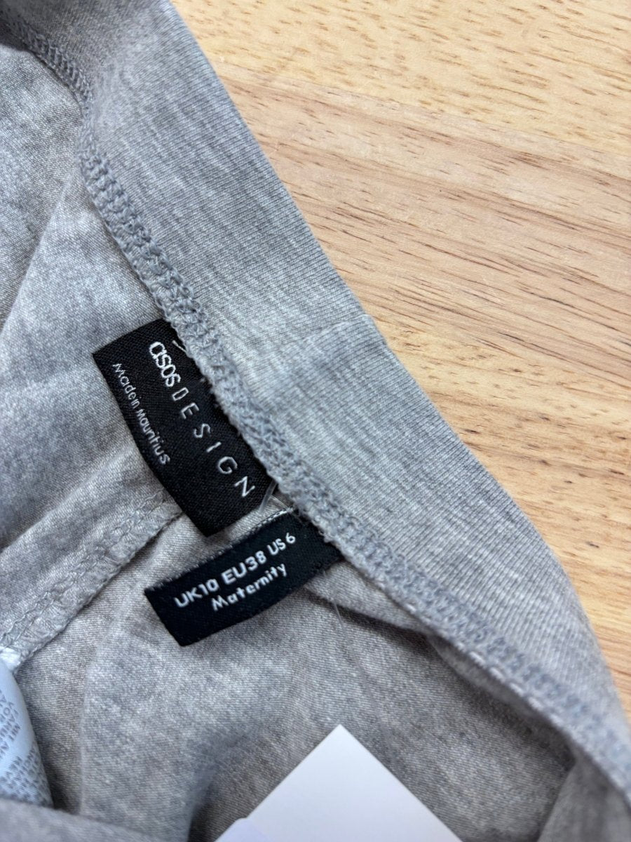 ASOS Maternity Leggings (Size US 6, Grey) - Nest and Sprout - Consignment