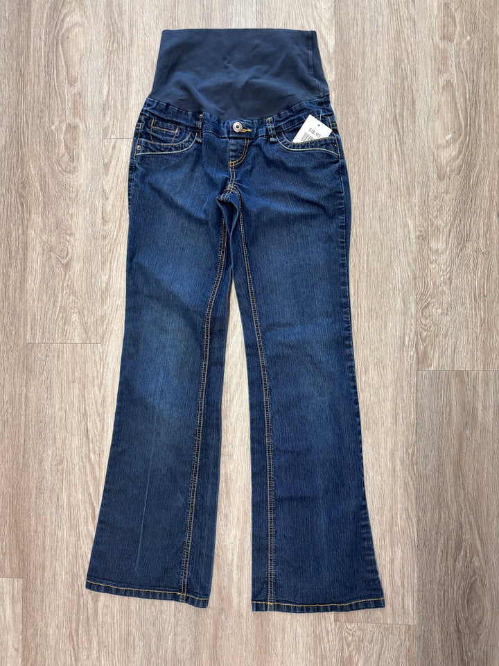 Thyme Maternity Jeans (Size XS, Mid Wash, Flare/Bootcut)