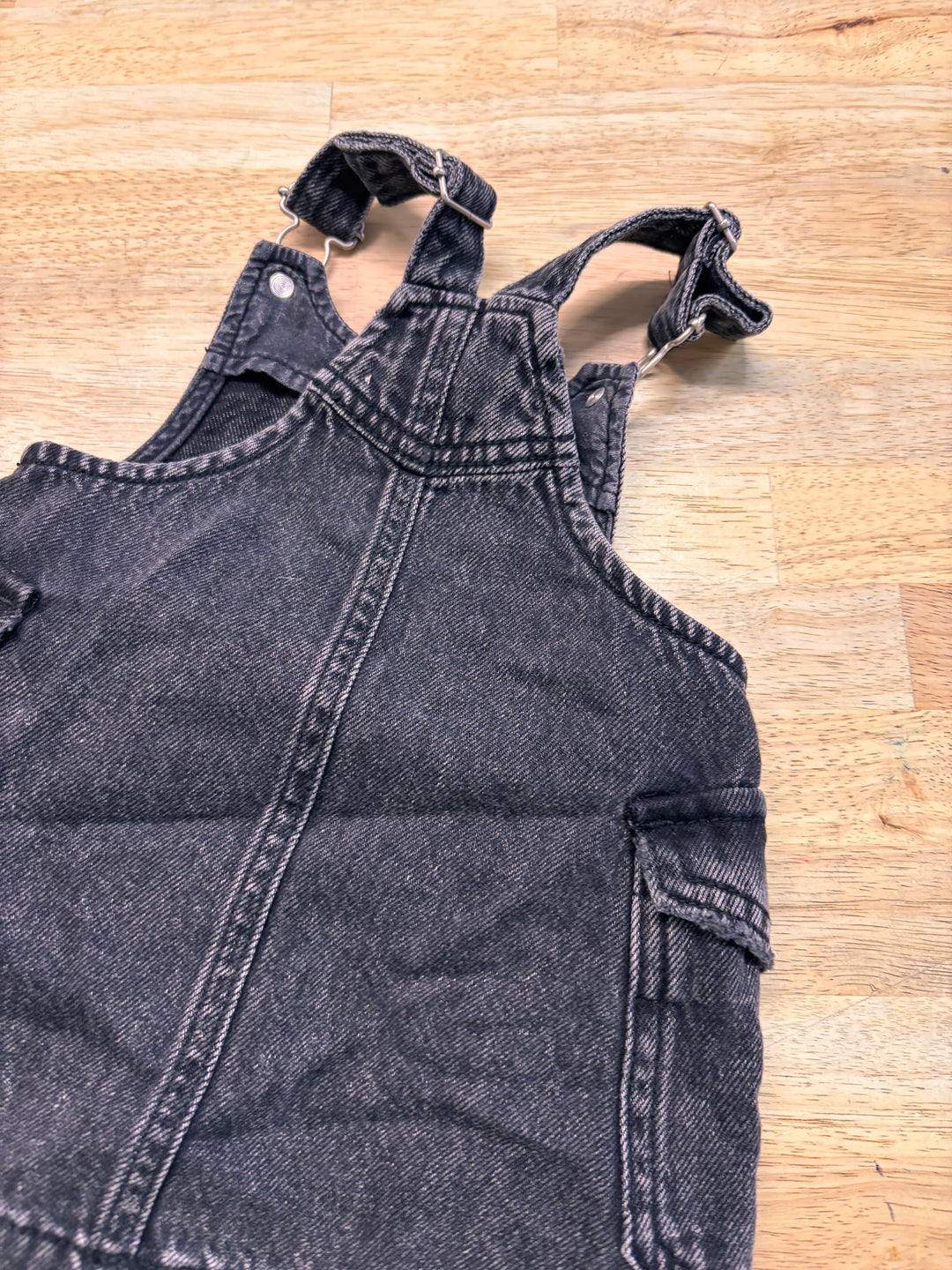 Zara Denim Jumper Dress – 9-12M