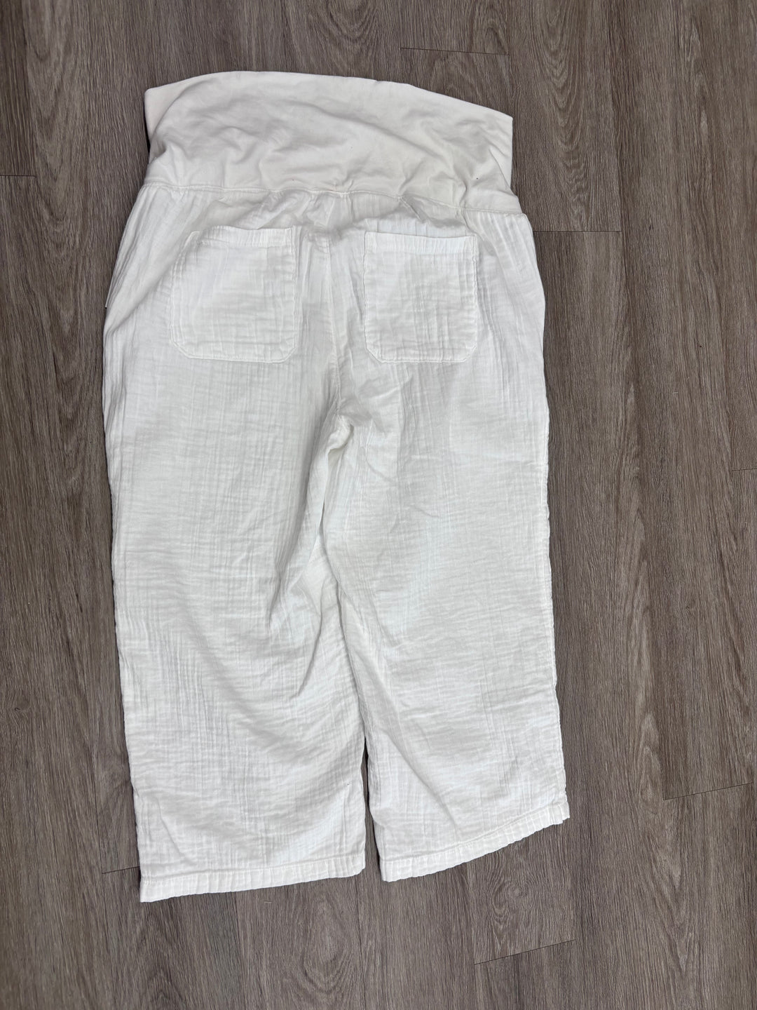 Old Navy Maternity Pants (Size XL, White Linen)