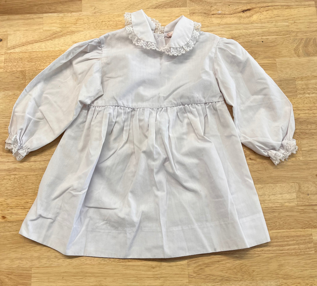 Mini Togs Dress – White 18M