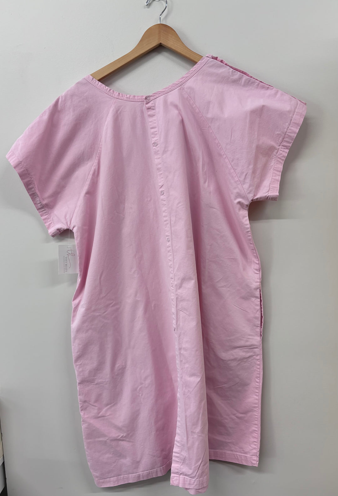 Gift Gowns Maternity Gown (Size 3XL, Light Pink 'Blessed Mama')