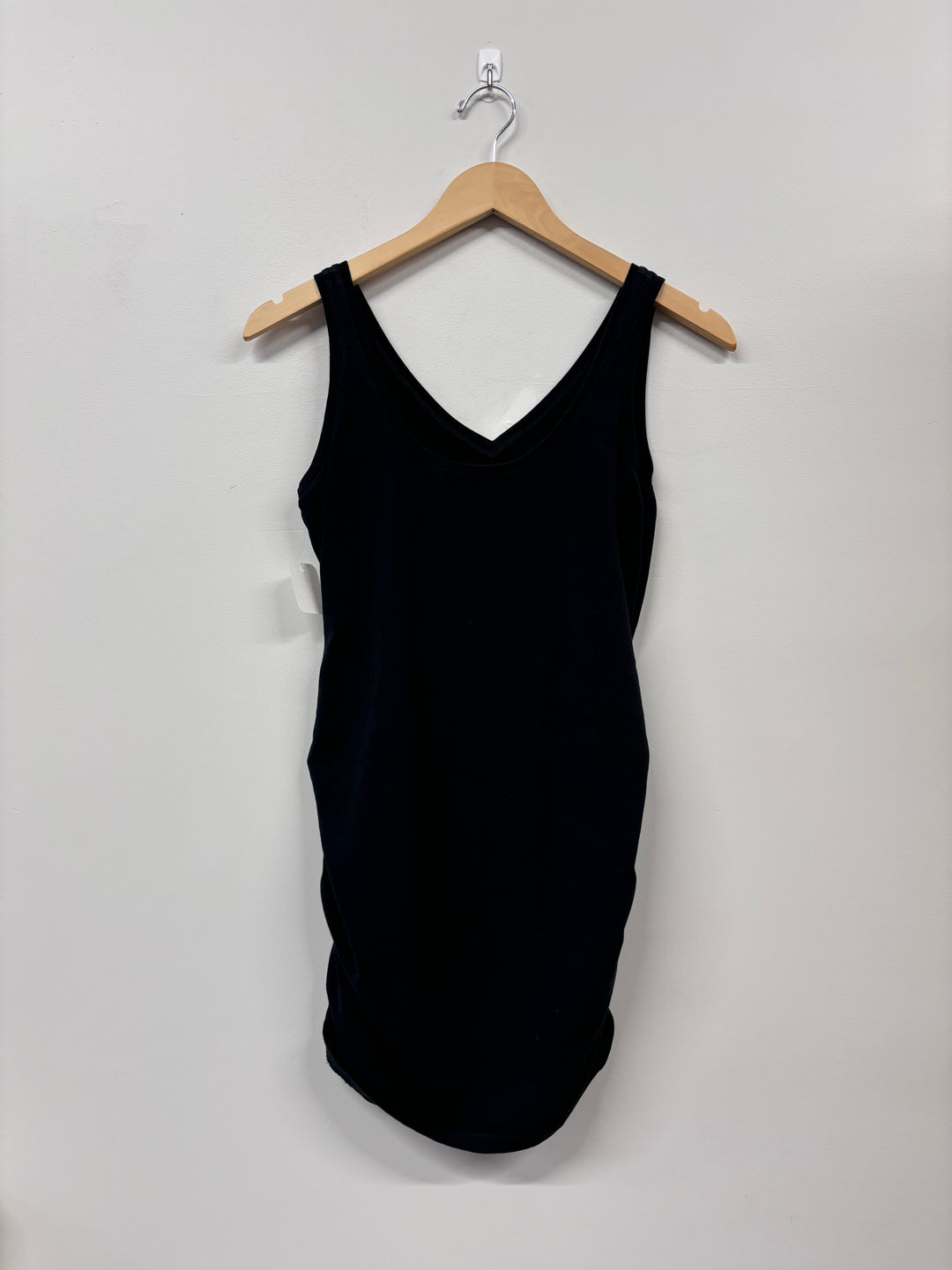 Thyme Maternity Tank Top (Size Medium, V-Neck with Ruching)