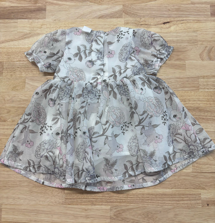 H&M Dress (6-9 Months, Bunnies and Birds)