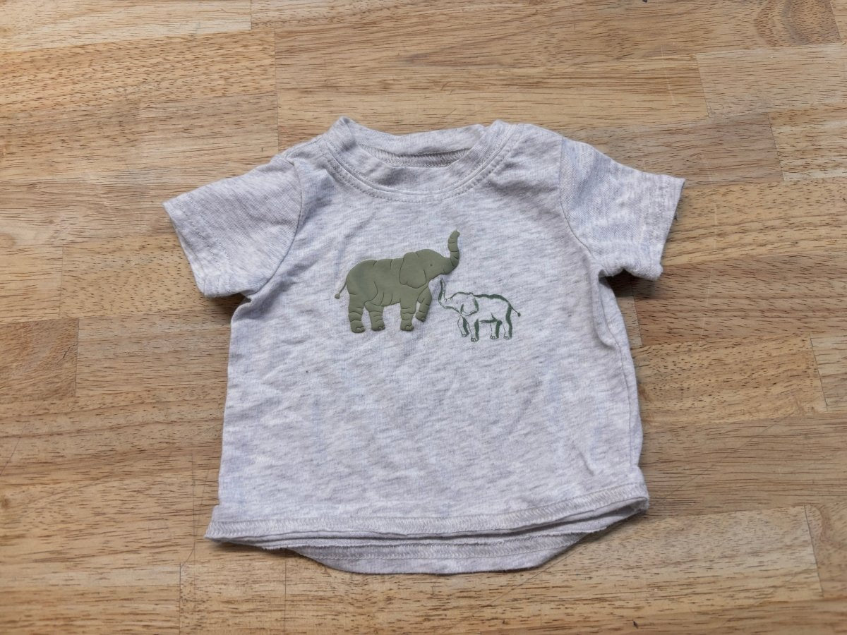 Carter’s Elephant T-Shirt – NB - Nest and Sprout - Consignment