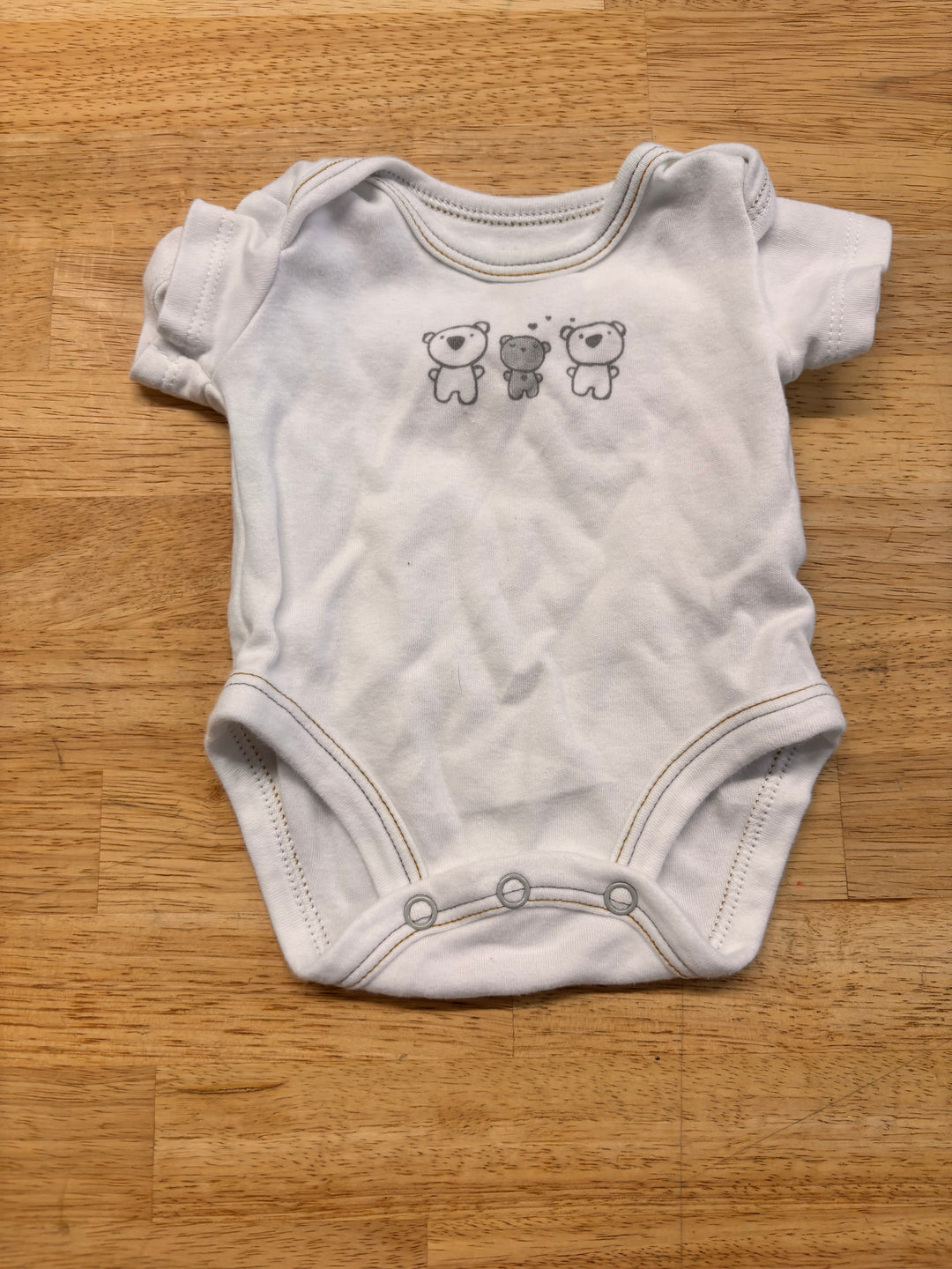 Petit Lem Bear Bodysuit – NB