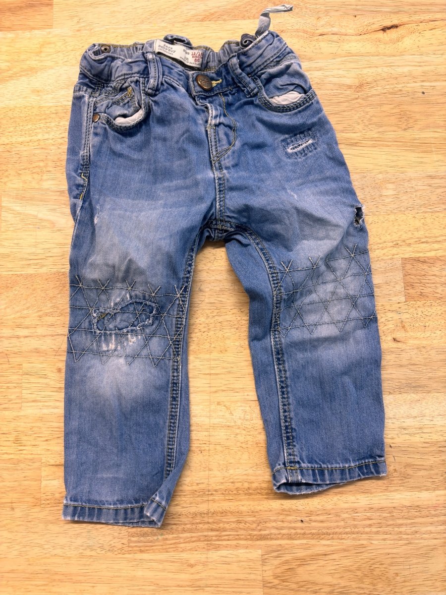 Zara Light Wash Jeans – 12 - 18M - Nest and Sprout - Consignment