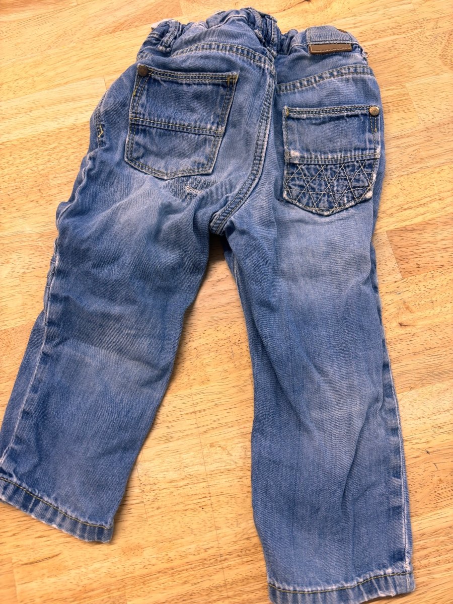 Zara Light Wash Jeans – 12 - 18M - Nest and Sprout - Consignment