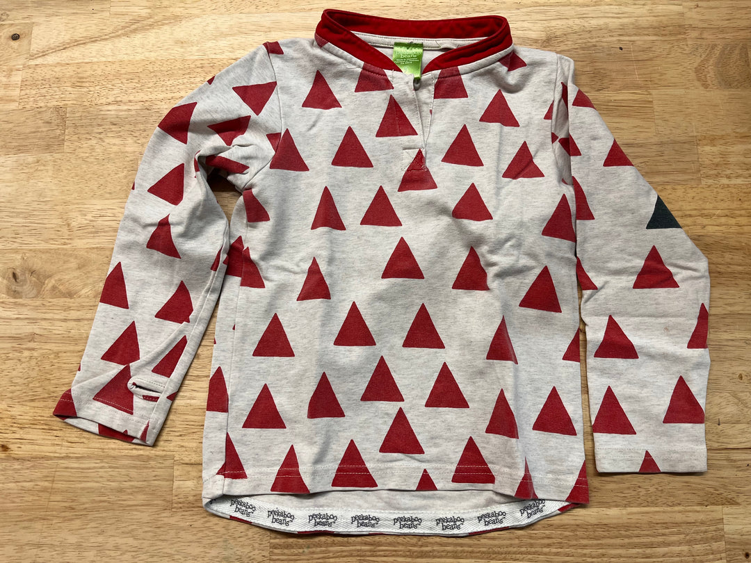 Peekaboo Beans Mock Neck Top – Size 3