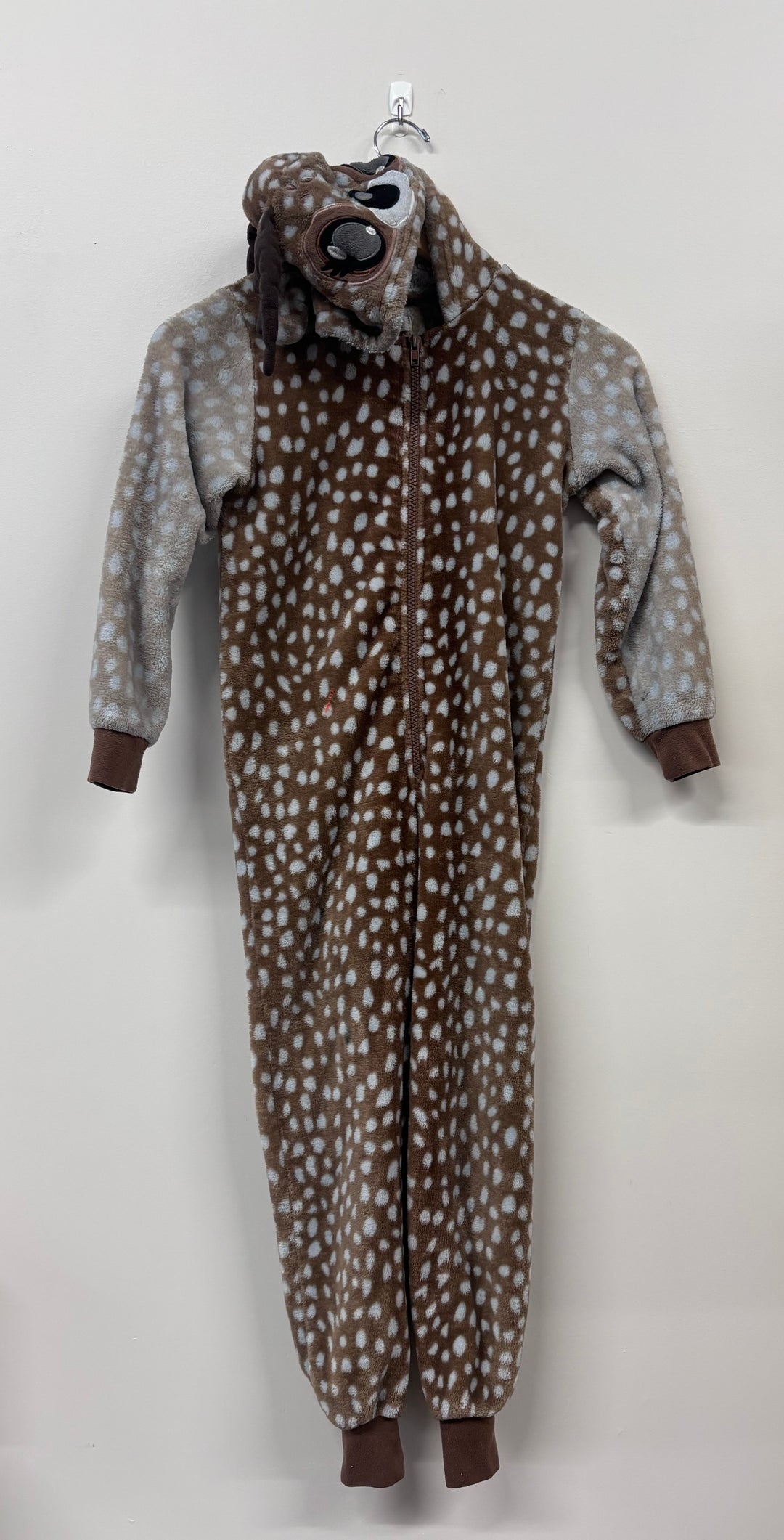 FunzieTime Deer Fleece Romper (Size 7/8) imperfect