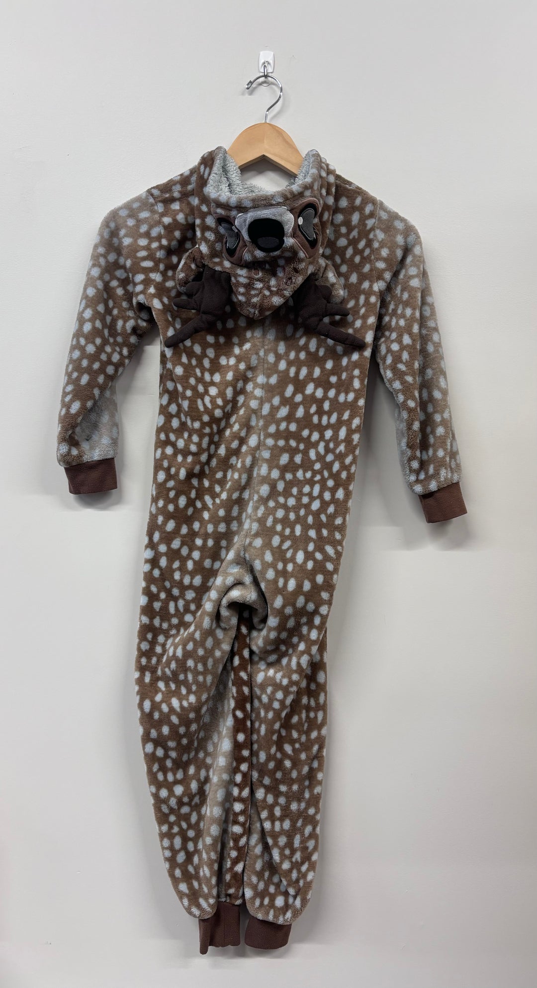 FunzieTime Deer Fleece Romper (Size 7/8) imperfect