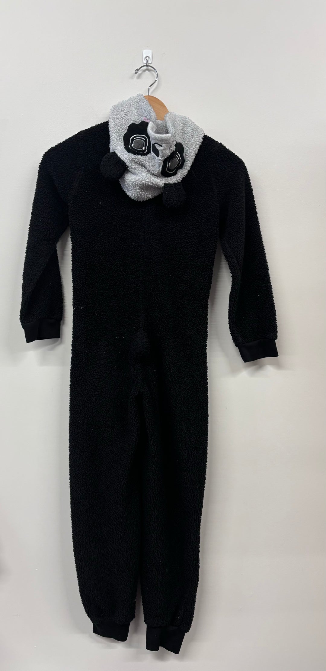 FunzieTime Panda Fleece Romper (Size 10/12)