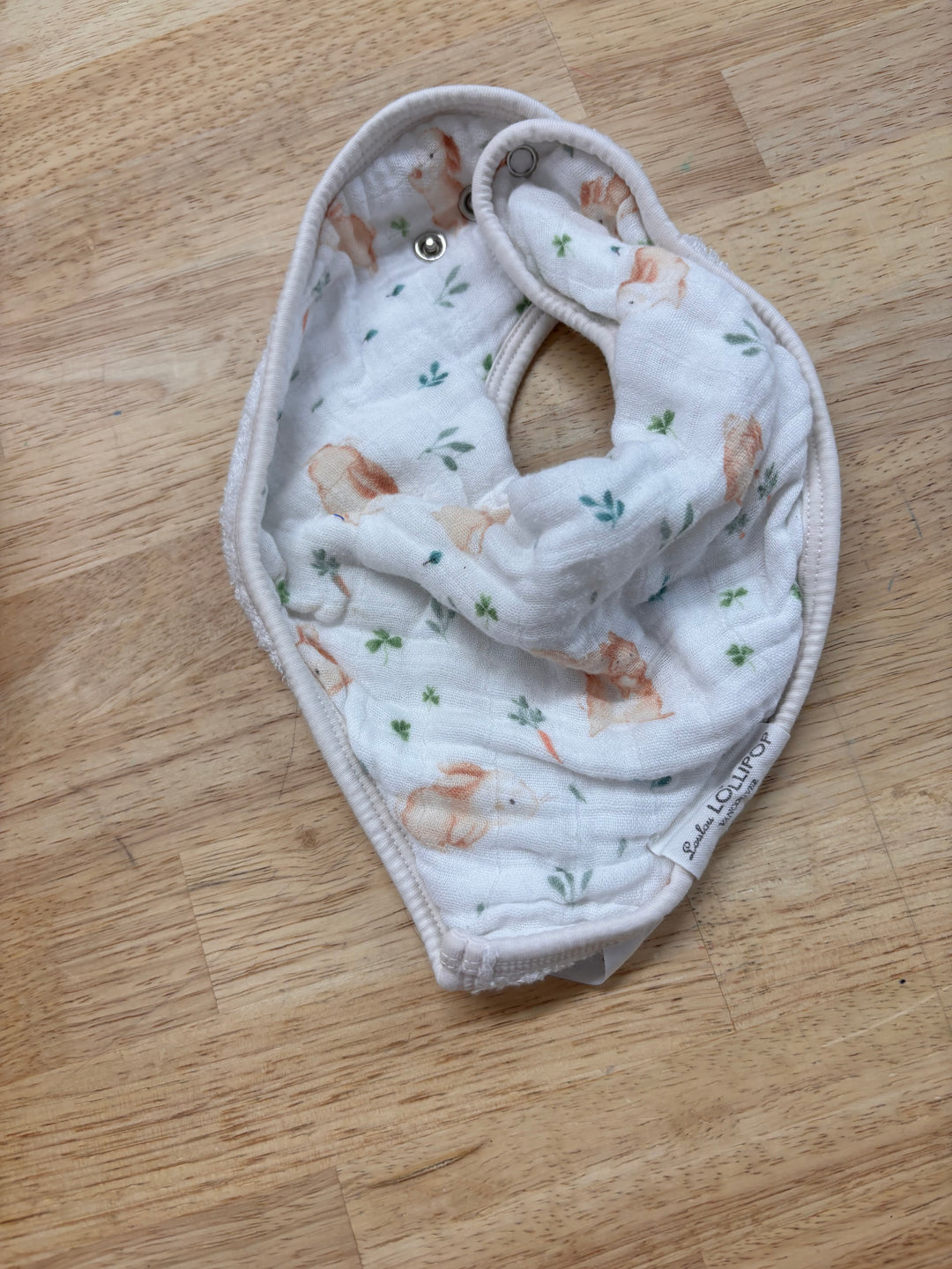 Loulou Lollipop Bunny Bandana Bib