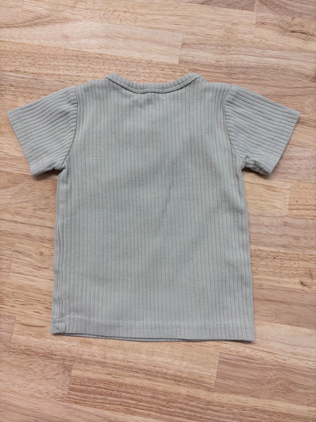 Beba 6-12 Month Ribbed Shirt (Light Green)