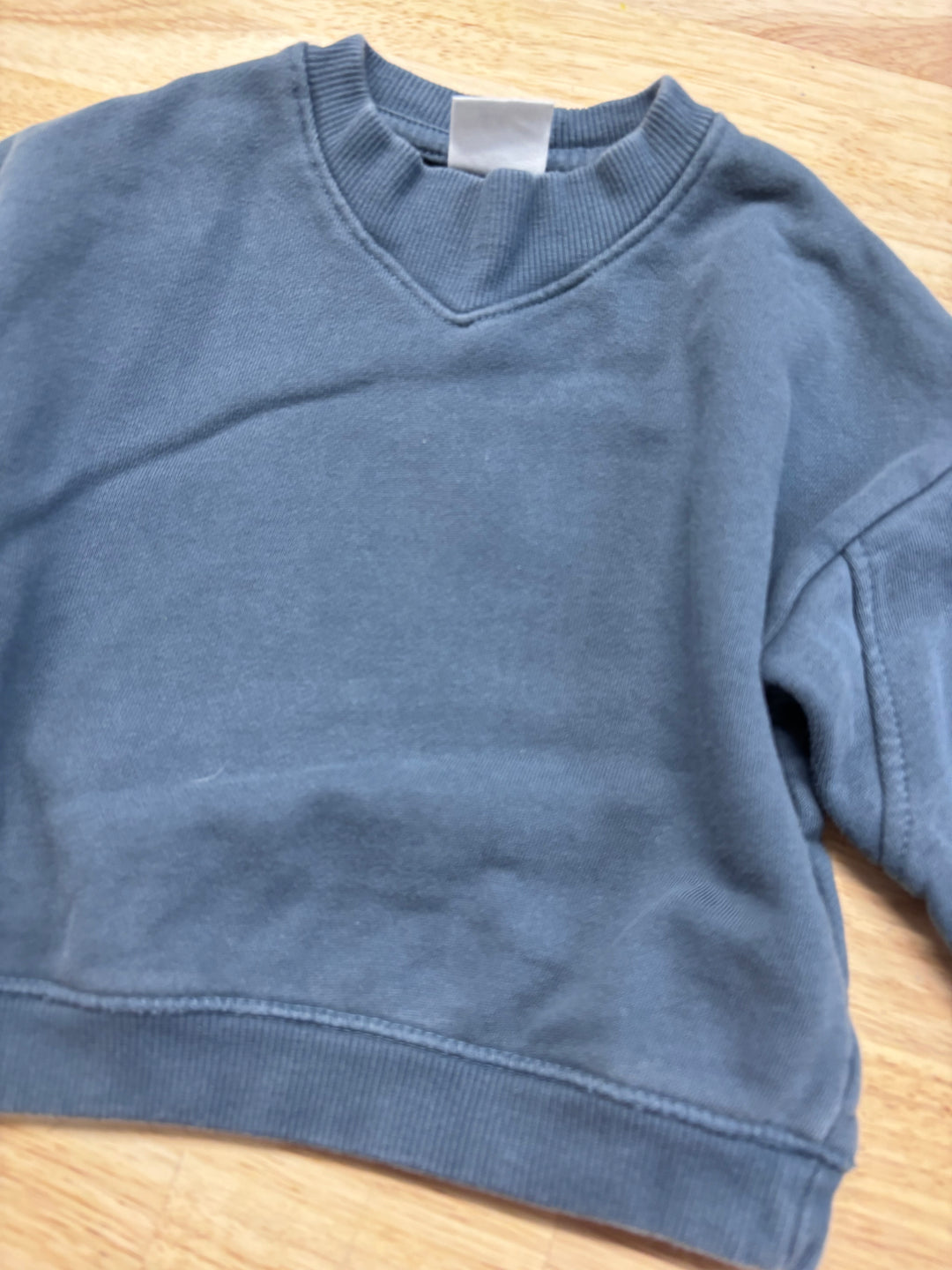 Zara 9-12 Month Sweatshirt (Blue)