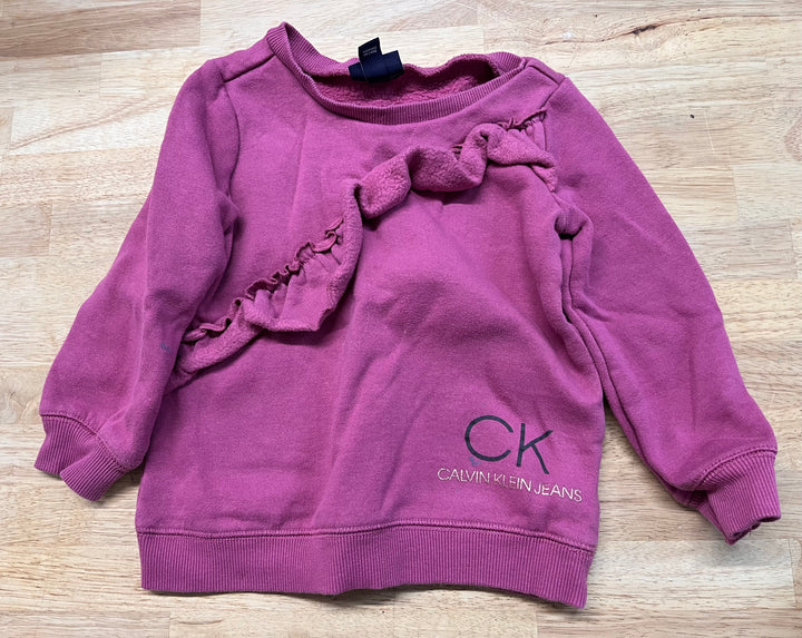 Calvin Klein Ruffle Sweater – Size 5 imperfect