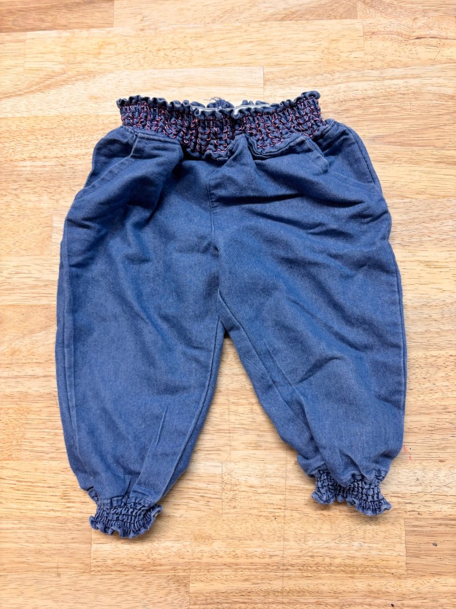 Lemon Kiss Paperbag Jeans – 12M - Nest and Sprout - Consignment