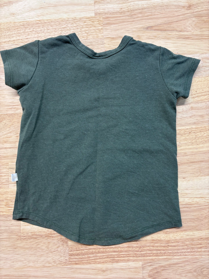 Jax & Lennon 6-12 Month Shirt (Green Cap Sleeve)