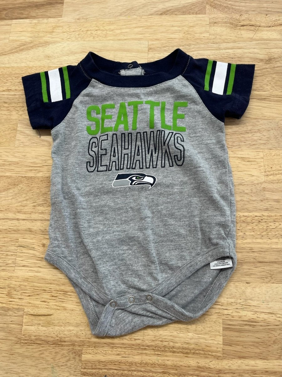 Seattle Seahawks Bodysuit - NFL (3 - 6 Months) - Nest and Sprout - Consignment