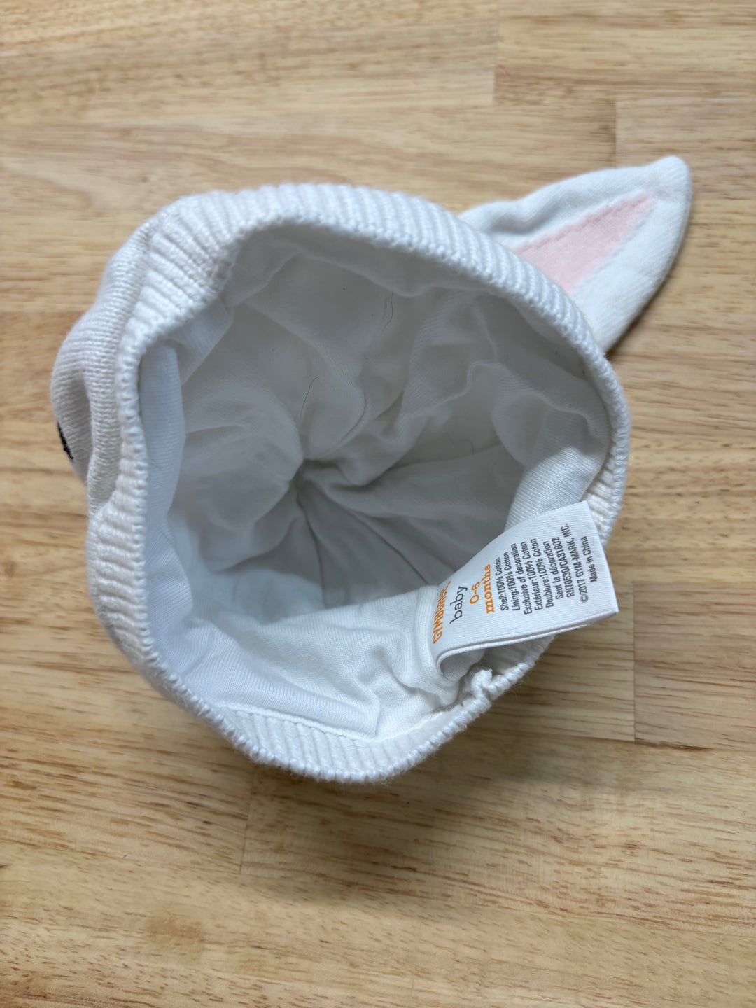 Gymboree 0-6 Month Hat (Bunny Ears)