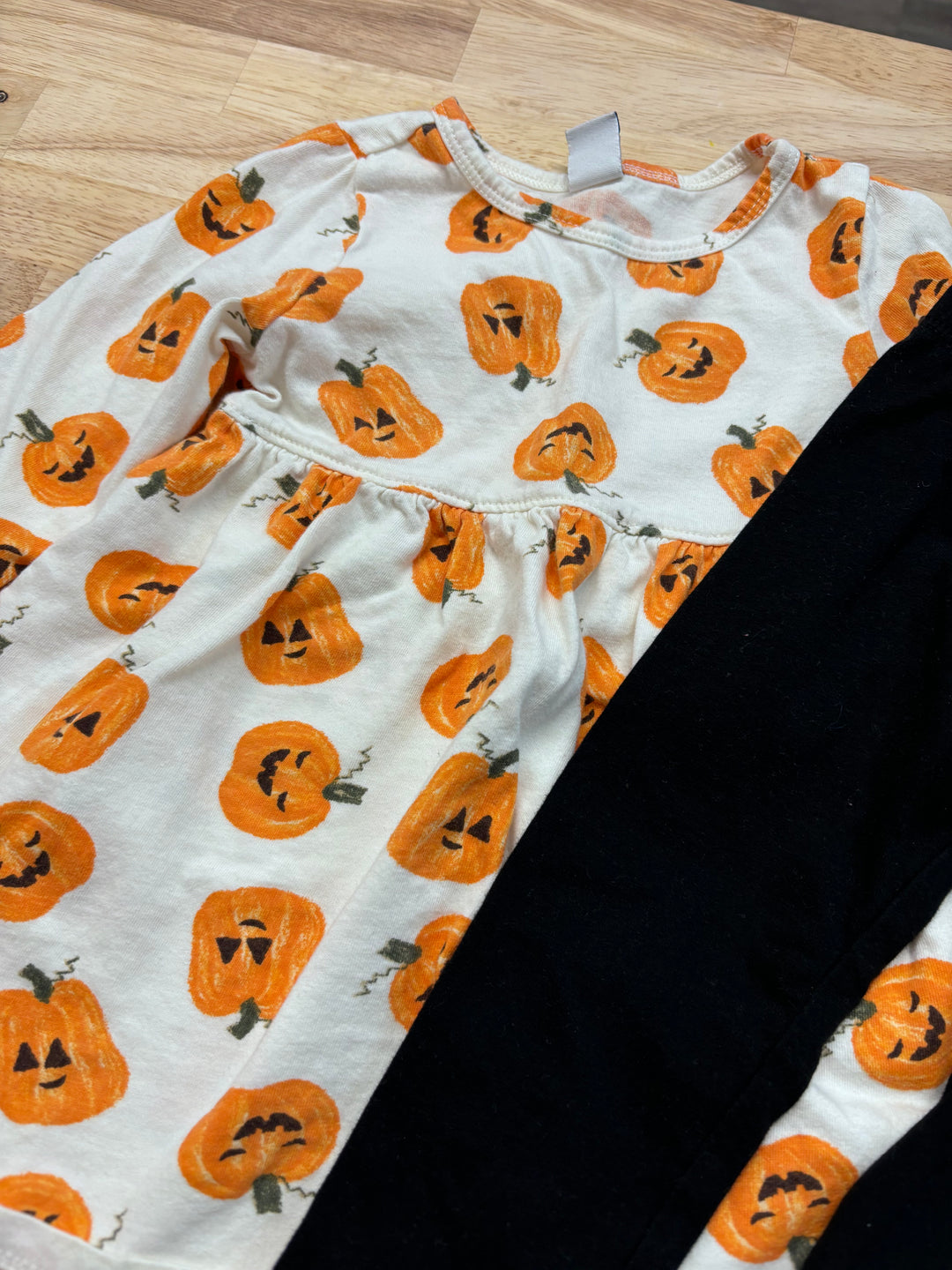 Old Navy 18-24 Month Pumpkin Dress with Leggings