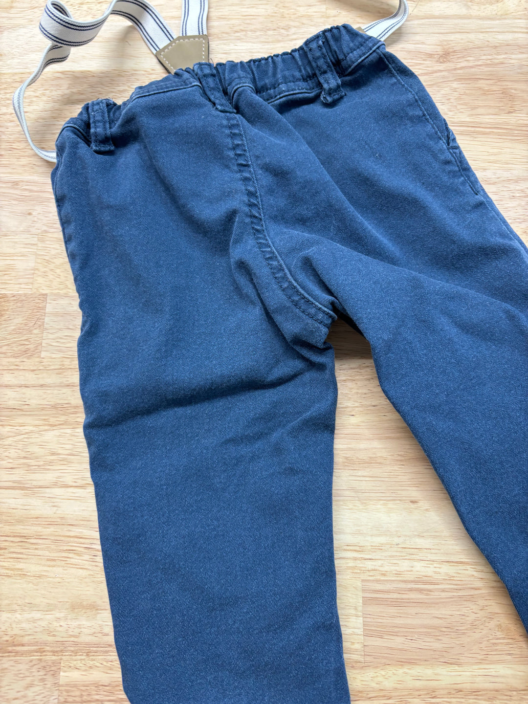 H&M 9 Month Jeans with Suspenders