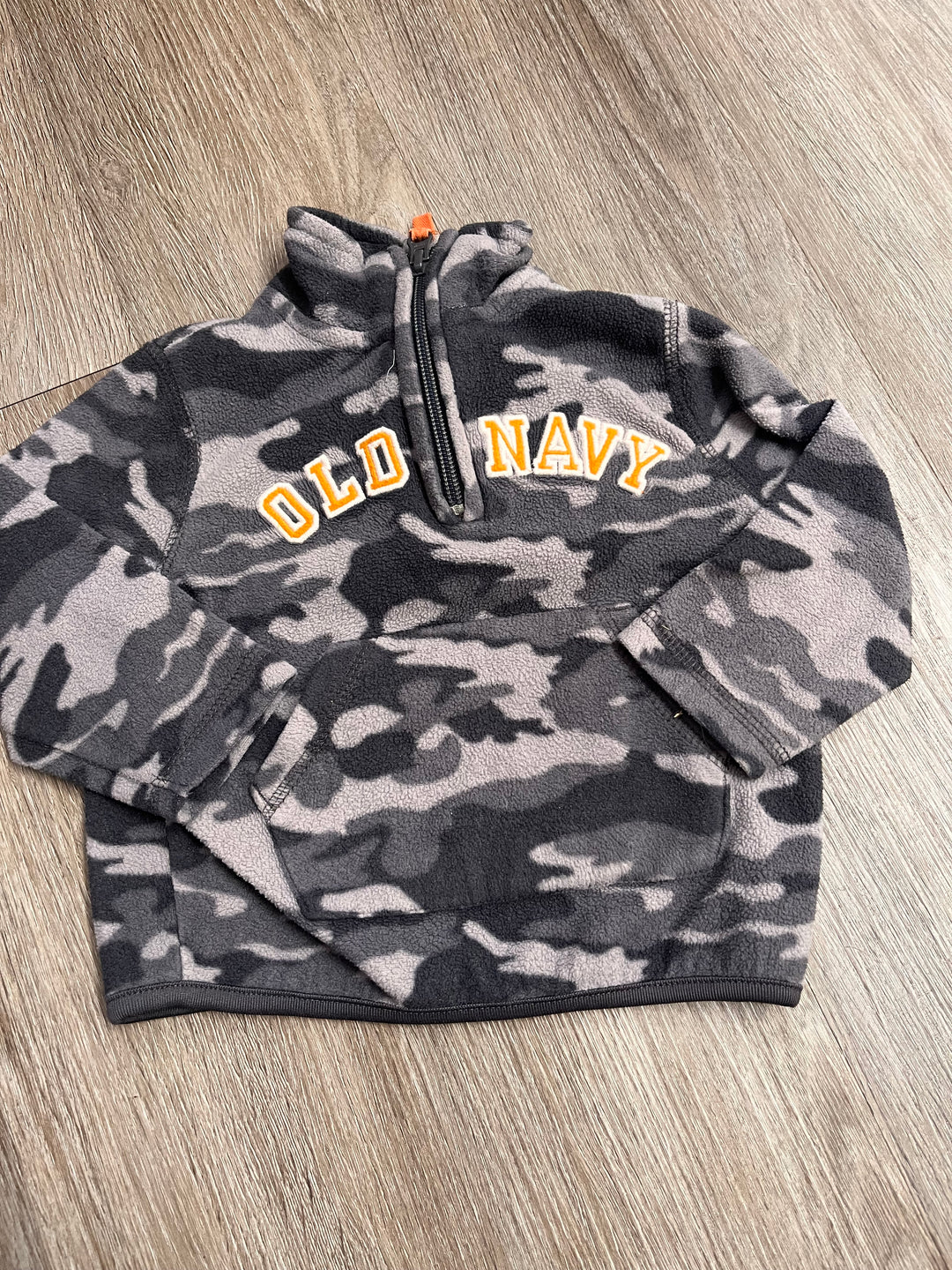 Old Navy Quarter Zip Sweater – 12-18 Months | Camo