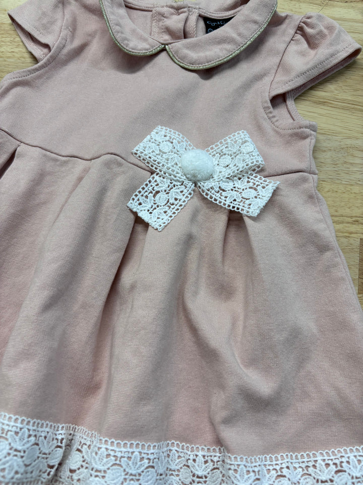 Cynthia Rowley 3T Dress (Light Pink with Bow)