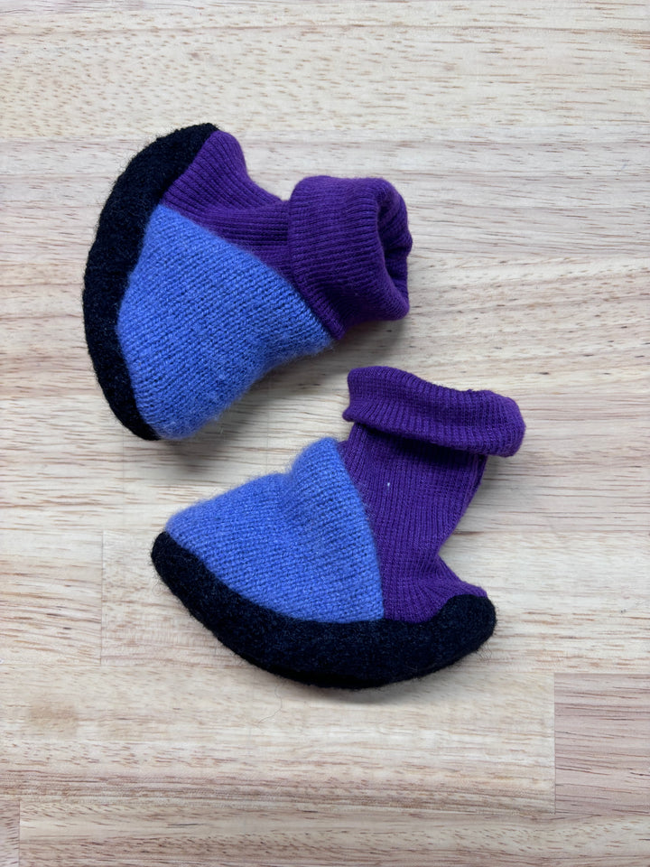 Nooks Infant Slipper Socks (Purple)