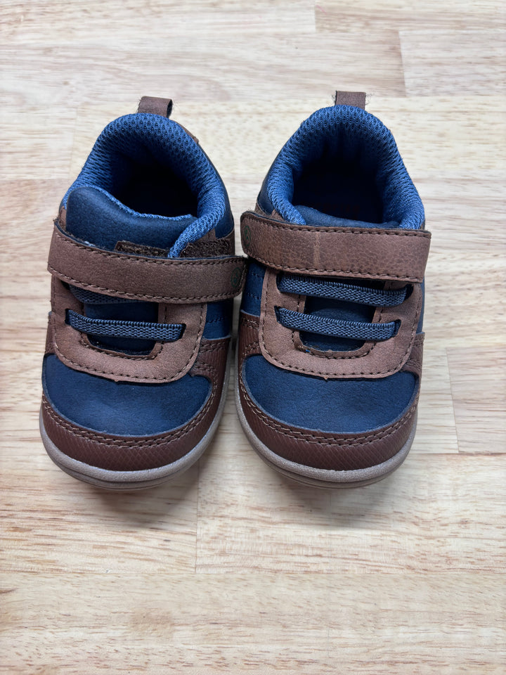 Stride Rite 4 Shoes (Brown Canvas)