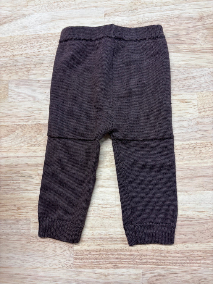 Sloomb 0-6 Month Wool Pants (Brown)