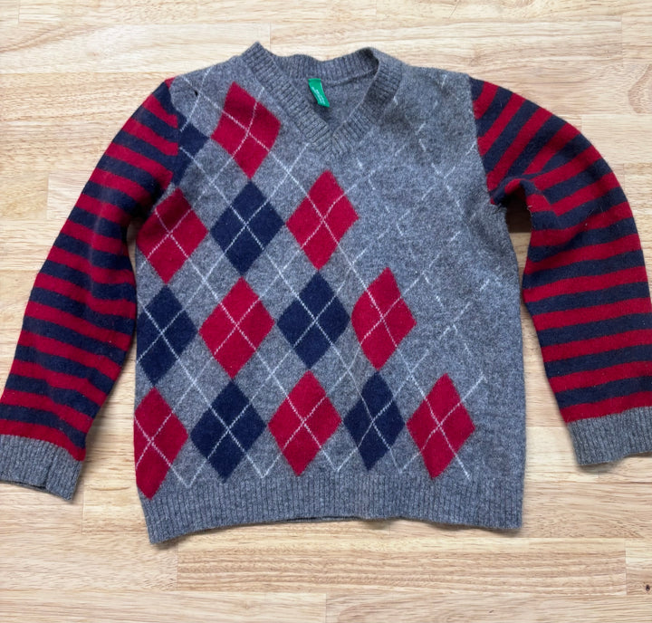 United Colors of Benetton Sweater 4-5 (Wool V-Neck) impefect