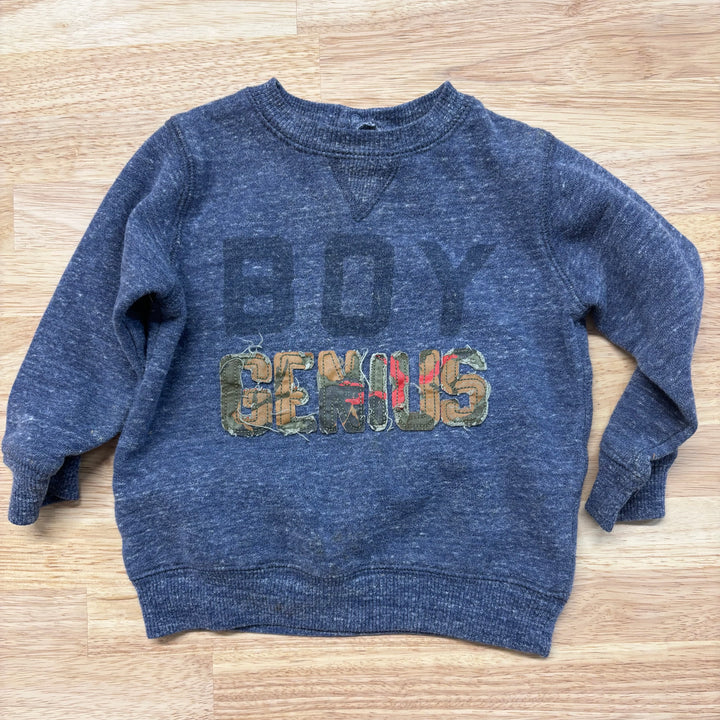 Joe Fresh 12-18 Month Sweatshirt ("Little Genius")