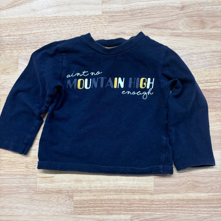 Dirkje 18 Month Shirt (Blue, "Ain't No Mountain High Enough")