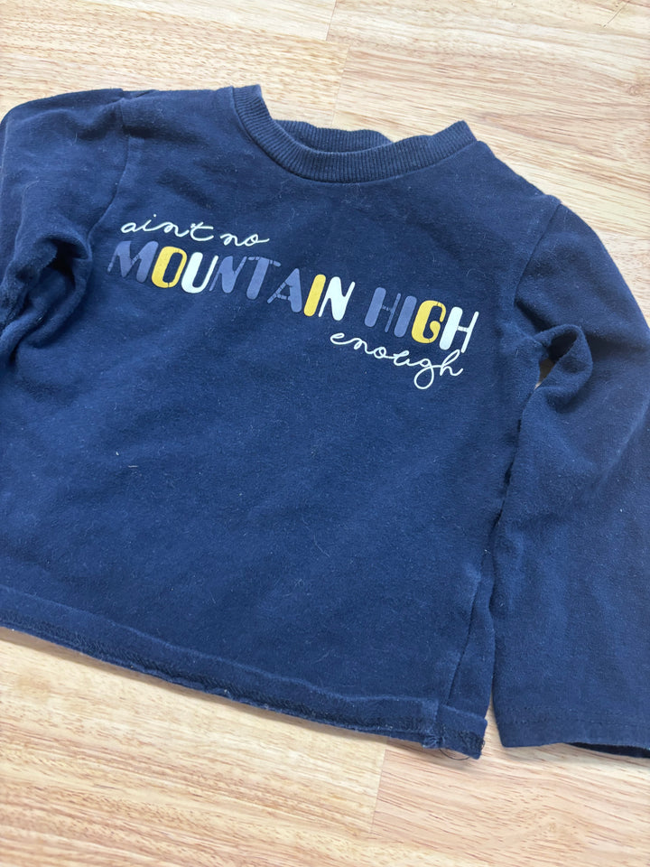 Dirkje 18 Month Shirt (Blue, "Ain't No Mountain High Enough")