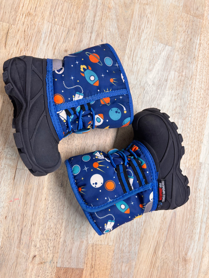 Space Theme Winter Boots – 5